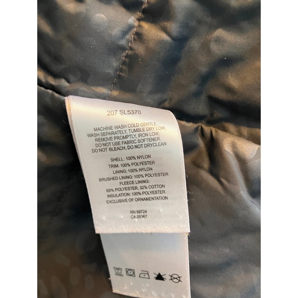 Columbia Womens Waterproof Rain Jacket‎ Black White Piping Hooded Large - Picture 8 of 11